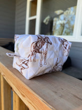 Load image into Gallery viewer, Checkered Rodeo Beauty Bag