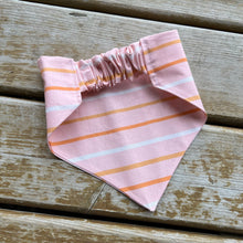 Load image into Gallery viewer, Pretty In Pink Scrunchie Dog Bandana