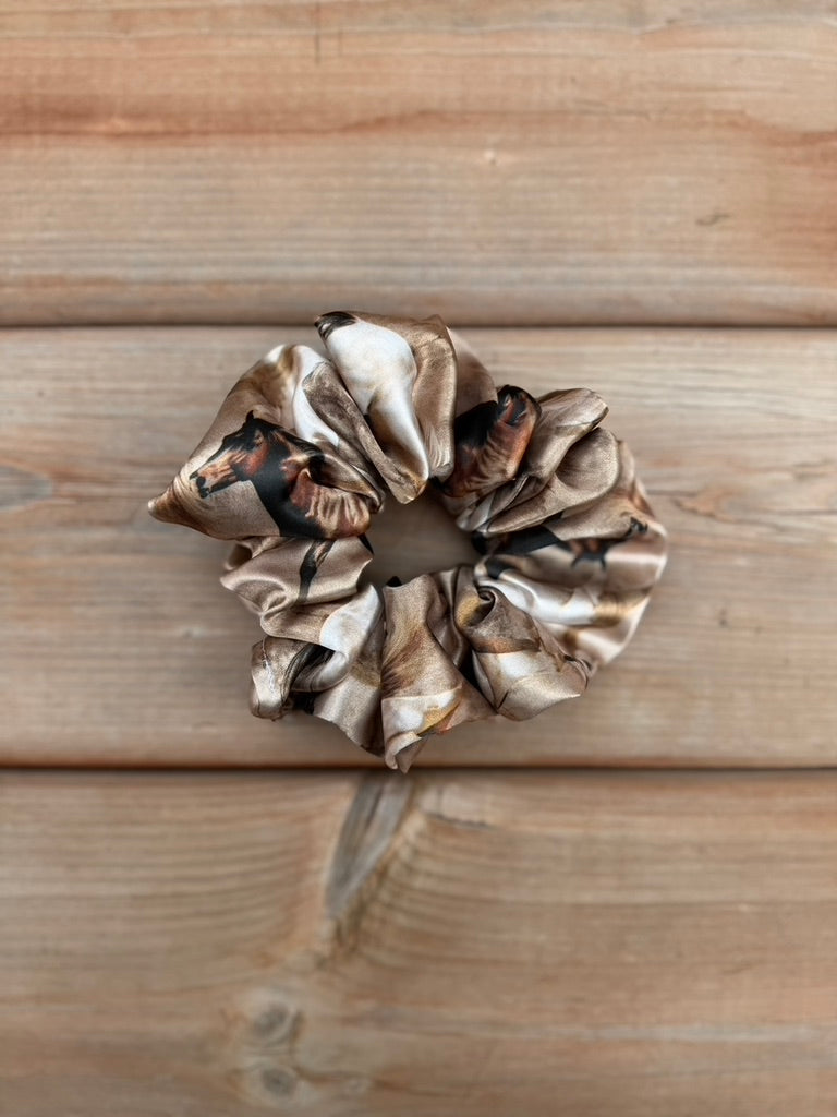 Saunter Horses Scrunchies