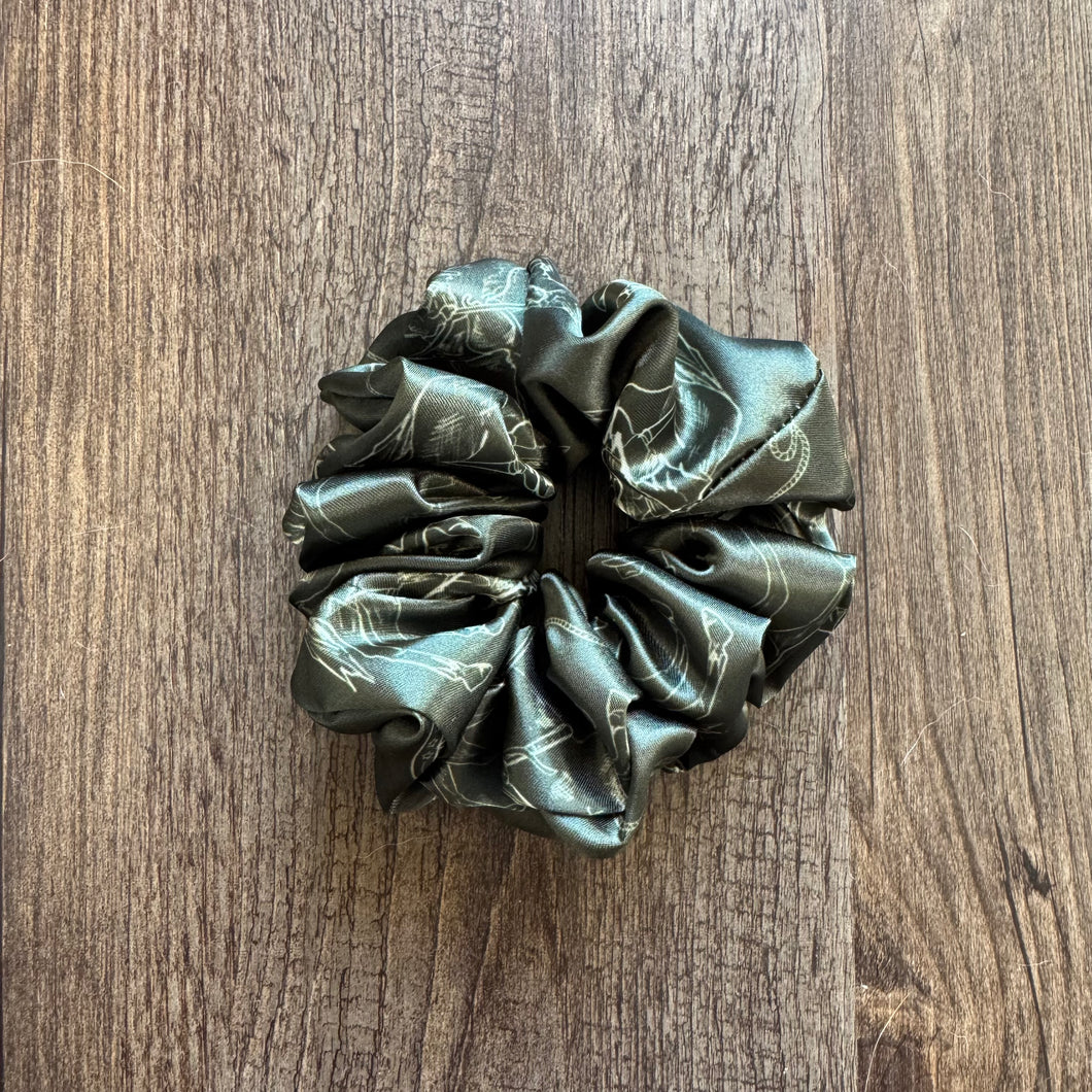 Forest Green Rodeo Scrunchies