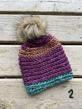 Load image into Gallery viewer, Smoked Fruit Crochet Beanie

