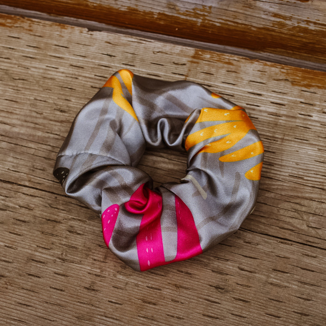 Modern Cactus Scrunchies